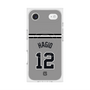 プレミアムスクエアケース with MagSafe［ 読売ジャイアンツ - #12 HAGIO - ビジター ］