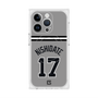 プレミアムスクエアケース with MagSafe［ 読売ジャイアンツ - #17 NISHIDATE - ビジター ］