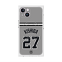 プレミアムスクエアケース with MagSafe［ 読売ジャイアンツ - #27 KISHIDA - ビジター ］