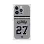 プレミアムスクエアケース with MagSafe［ 読売ジャイアンツ - #27 KISHIDA - ビジター ］