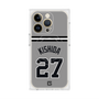 プレミアムスクエアケース with MagSafe［ 読売ジャイアンツ - #27 KISHIDA - ビジター ］