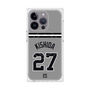 プレミアムスクエアケース with MagSafe［ 読売ジャイアンツ - #27 KISHIDA - ビジター ］