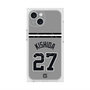 プレミアムスクエアケース with MagSafe［ 読売ジャイアンツ - #27 KISHIDA - ビジター ］