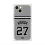 プレミアムスクエアケース with MagSafe［ 読売ジャイアンツ - #27 KISHIDA - ビジター ］