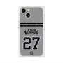 プレミアムスクエアケース with MagSafe［ 読売ジャイアンツ - #27 KISHIDA - ビジター ］