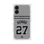 プレミアムスクエアケース with MagSafe［ 読売ジャイアンツ - #27 KISHIDA - ビジター ］
