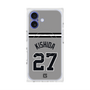 プレミアムスクエアケース with MagSafe［ 読売ジャイアンツ - #27 KISHIDA - ビジター ］