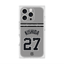 プレミアムスクエアケース with MagSafe［ 読売ジャイアンツ - #27 KISHIDA - ビジター ］