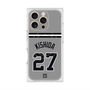 プレミアムスクエアケース with MagSafe［ 読売ジャイアンツ - #27 KISHIDA - ビジター ］