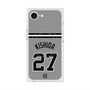 プレミアムスクエアケース with MagSafe［ 読売ジャイアンツ - #27 KISHIDA - ビジター ］