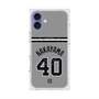 プレミアムスクエアケース with MagSafe［ 読売ジャイアンツ - #40 NAKAYAMA - ビジター ］