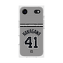 プレミアムスクエアケース with MagSafe［ 読売ジャイアンツ - #41 NAKAGAWA - ビジター ］