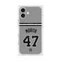 プレミアムスクエアケース with MagSafe［ 読売ジャイアンツ - #47 MORITA - ビジター ］