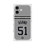 プレミアムスクエアケース with MagSafe［ 読売ジャイアンツ - #51 ASANO - ビジター ］