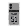 プレミアムスクエアケース with MagSafe［ 読売ジャイアンツ - #51 ASANO - ビジター ］