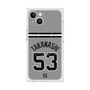 プレミアムスクエアケース with MagSafe［ 読売ジャイアンツ - #53 TAKANASHI - ビジター ］