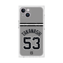 プレミアムスクエアケース with MagSafe［ 読売ジャイアンツ - #53 TAKANASHI - ビジター ］