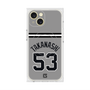 プレミアムスクエアケース with MagSafe［ 読売ジャイアンツ - #53 TAKANASHI - ビジター ］