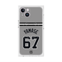 プレミアムスクエアケース with MagSafe［ 読売ジャイアンツ - #67 YAMASE - ビジター ］
