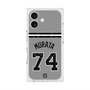 プレミアムスクエアケース with MagSafe［ 読売ジャイアンツ - #74 MURATA - ビジター ］