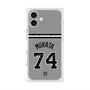 プレミアムスクエアケース with MagSafe［ 読売ジャイアンツ - #74 MURATA - ビジター ］