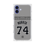 プレミアムスクエアケース with MagSafe［ 読売ジャイアンツ - #74 MURATA - ビジター ］
