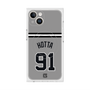 プレミアムスクエアケース with MagSafe［ 読売ジャイアンツ - #91 HOTTA - ビジター ］