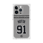 プレミアムスクエアケース with MagSafe［ 読売ジャイアンツ - #91 HOTTA - ビジター ］