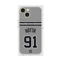 プレミアムスクエアケース with MagSafe［ 読売ジャイアンツ - #91 HOTTA - ビジター ］