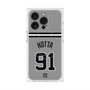 プレミアムスクエアケース with MagSafe［ 読売ジャイアンツ - #91 HOTTA - ビジター ］