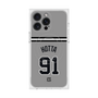 プレミアムスクエアケース with MagSafe［ 読売ジャイアンツ - #91 HOTTA - ビジター ］