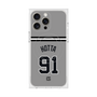 プレミアムスクエアケース with MagSafe［ 読売ジャイアンツ - #91 HOTTA - ビジター ］