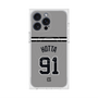 プレミアムスクエアケース with MagSafe［ 読売ジャイアンツ - #91 HOTTA - ビジター ］
