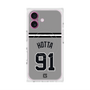 プレミアムスクエアケース with MagSafe［ 読売ジャイアンツ - #91 HOTTA - ビジター ］