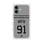 プレミアムスクエアケース with MagSafe［ 読売ジャイアンツ - #91 HOTTA - ビジター ］