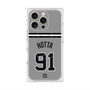 プレミアムスクエアケース with MagSafe［ 読売ジャイアンツ - #91 HOTTA - ビジター ］