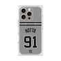 プレミアムスクエアケース with MagSafe［ 読売ジャイアンツ - #91 HOTTA - ビジター ］
