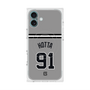 プレミアムスクエアケース with MagSafe［ 読売ジャイアンツ - #91 HOTTA - ビジター ］
