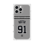 プレミアムスクエアケース with MagSafe［ 読売ジャイアンツ - #91 HOTTA - ビジター ］