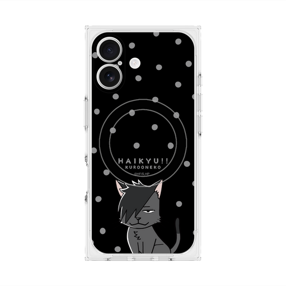 プレミアムスクエアケース with MagSafe［ ハイキュー!! - クロオネコ ］