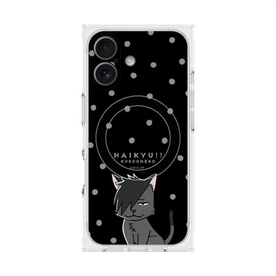 プレミアムスクエアケース with MagSafe［ ハイキュー!! - クロオネコ ］