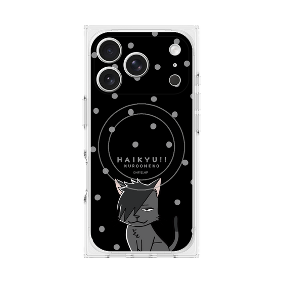 プレミアムスクエアケース with MagSafe［ ハイキュー!! - クロオネコ ］