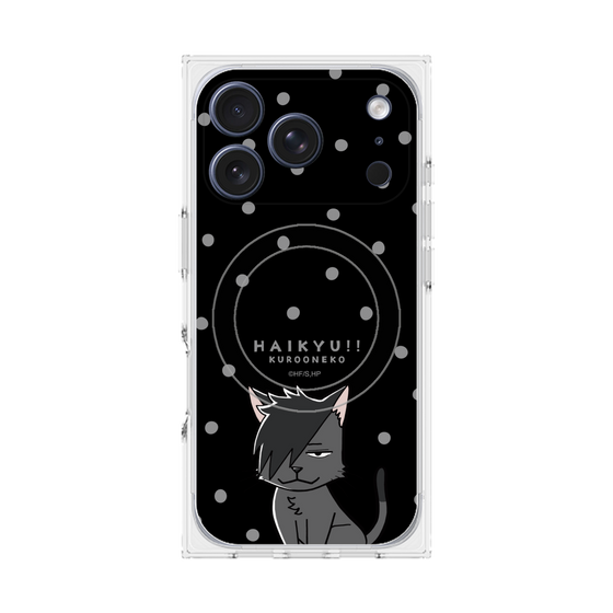 プレミアムスクエアケース with MagSafe［ ハイキュー!! - クロオネコ ］