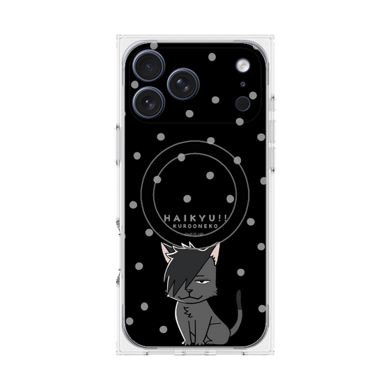 プレミアムスクエアケース with MagSafe［ ハイキュー!! - クロオネコ ］