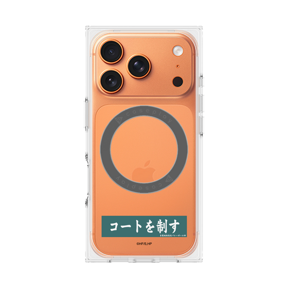 プレミアムスクエアケース with MagSafe［ ハイキュー!! - 横断幕 - 青葉城西高校 ］
