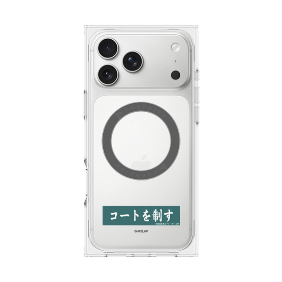 プレミアムスクエアケース with MagSafe［ ハイキュー!! - 横断幕 - 青葉城西高校 ］