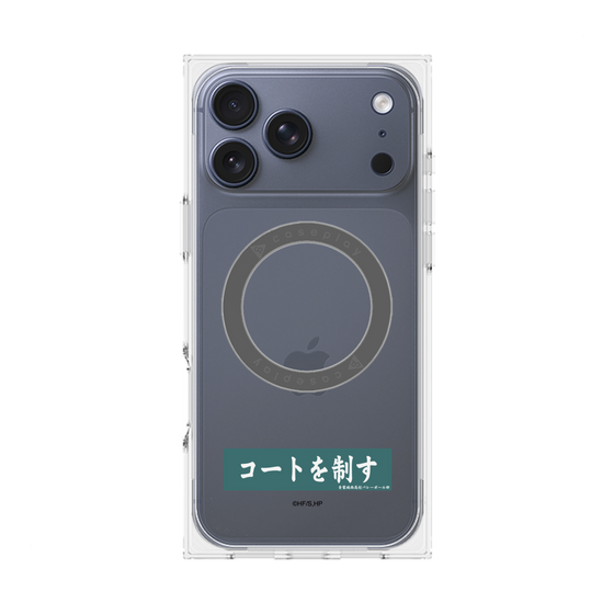 プレミアムスクエアケース with MagSafe［ ハイキュー!! - 横断幕 - 青葉城西高校 ］
