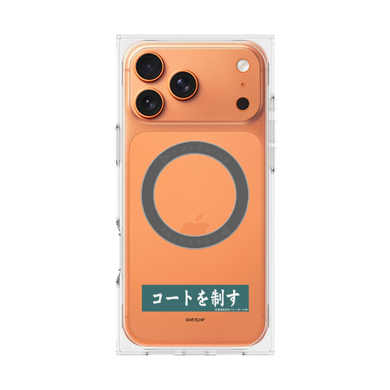 プレミアムスクエアケース with MagSafe［ ハイキュー!! - 横断幕 - 青葉城西高校 ］