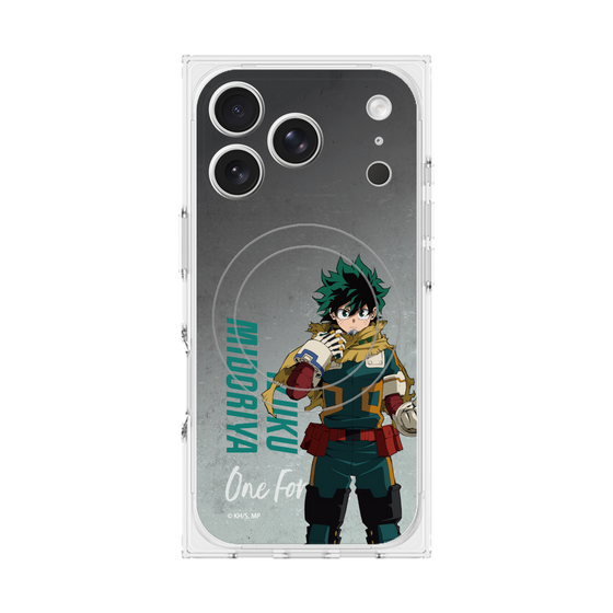 プレミアムスクエアケース with MagSafe［ 僕のヒーローアカデミア - 立ち絵 - 緑谷 出久 ］