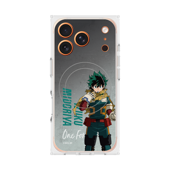 プレミアムスクエアケース with MagSafe［ 僕のヒーローアカデミア - 立ち絵 - 緑谷 出久 ］